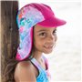 Playshoes Fille UV-Schutz Mütze Meerjungfrau Chapeau de Soleil Not Applicable, Rose, 51Centimeters