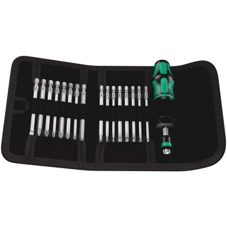 Wera KK 60 Torque 05059293001 Kraftform Kompakt Jeu d'embouts/Tournevis dynamométrique 1