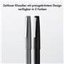 Lamy 2000 black - Stylo Plume élégant dans un corps robuste en fibre de verre - plume en or 14 ct., partiellement plaquée platin