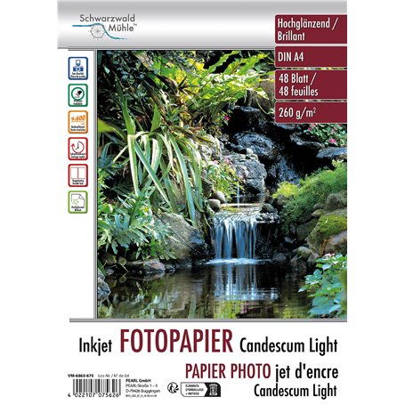 Papier photo double face brillant A4 - 260 G