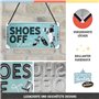 Shoes Off – Panneau d'avertissement comme idée de Cadeau