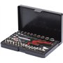 KS Tools 918.0640 Coffret de douilles et mini-cliquet - 1/4'' - CHROMEplus - 40 pcs
