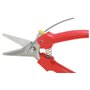 KS TOOLS Ciseau Droit Modèle Court - L.145 mm