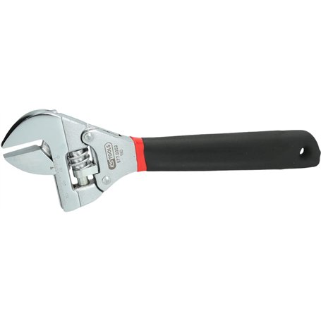 KS Tools - 577.0352 -Clé à molette avec cliquet - 0-32 mm - Finition mat - Chrome vanadium