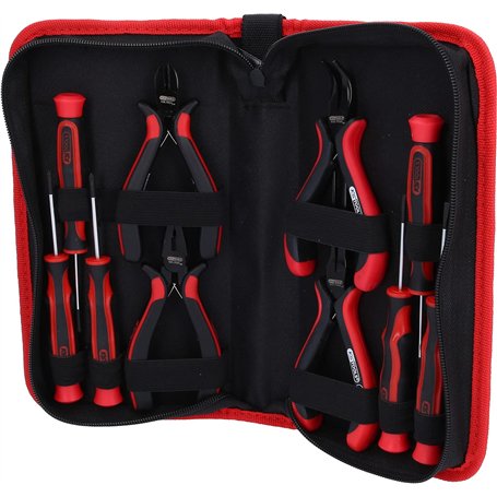 KS Tools 500.7220 Lot de 10 outils de mécanique de précision