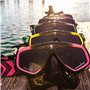 Scubapro Masque Zoom Noir/Purple Kit de détendeur pour plongée en Eau Froide Unisex-Adult, Multicolor, Taille Unique