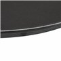 Relaxdays Lot de 3 Plateaux de Service Ronds, diamètre de 28 cm, Surface antidérapante, Restaurant, Noir
