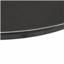 Relaxdays Lot de 2 Plateaux de Service Ronds, diamètre de 45 cm, Surface antidérapante, Restaurant, Noir