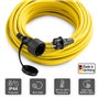 Cable 3x2,5² 20m INCL Plug (16 A) Yellow, 230 V