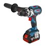 Bosch Professional 18V System perceuse-visseuse sans-fil GSR 18V-110 C (couple maxi : 110 Nm, Ø de vissage maxi : 12 Nm, avec 2 