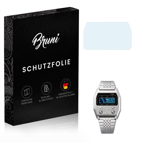 Bruni Protecteur d'écran compatible avec Casio A1100D-1 Film Protecteur