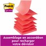 Post-it Z-Notes Autocollantes Super Sticky, Pack Promo de 8 Blocs + 4 GRATUITS, 90 Feuilles par Bloc, 76 mm x 76 mm - Feuillets