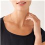 Fossil Collier Station en Acier Inoxydable Ton Or Sutton Trio Glitz pour Femmes, Jf04115710