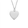 Fossil Collier pendentif Drew Fossil en acier inoxydable