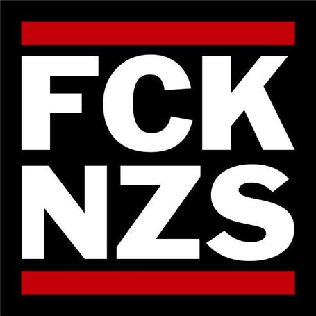 Hellweg Druckerei FCK NZS Sticker Autocollant 5