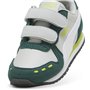 PUMA Mixte bébé Cabana Racer SL 20 V INF Basket, Cool Light Gray White-Dark Myrtle-Lime Smash, 25 EU