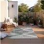 Elle Decoration Tapis réversible pour l'intérieur et l'extérieur - Résistant aux intempéries et imperméable - Motif Moderne à Lo