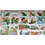 Motives 50 Divers perroquets Timbres (Timbres pour Les collectionneurs) Oiseaux