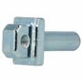 vhbw Axe de charnière pour charnière de porte compatible avec Liebherr CNesf 3033-20B, CNesf 3033-20A réfrigérateur - pivot de c