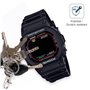 dipos I 2x Protection ecrán mat compatible avec Casio G-Shock DW-5600RL-1 Verre souple Film Protecteur 9H
