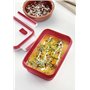 Tefal K3102512 - Masterseal Micro - Boîte spécial micro-ondes - Plastique - Rouge - 1.2 L