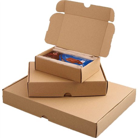 karton-billiger Maxibrief Lot de 25 cartons A6 175 x 115 x 45 mm