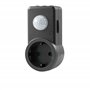 Conecto Détecteur de Mouvement Infrarouge pour Prises Intérieures - Noir - SA-CC50212-G - Détection à 120°