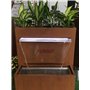 Köhko Cascade Fontaine 15 CM Alberta en Acier Inoxydable V2A (15-150 CM) Mat Chute d Eau Jeu d'eau WF30