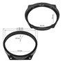 tomzz Audio 2804-009 Anneaux de Haut-parleurs Adaptateurs Supports compatibles avec la BMW Mini 2001-2008 Porte Avant pour Haut-