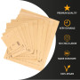 1000 enveloppes bulles 12 x 17,5 cm format A6 brun