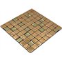 Mosaïque en verre MOS88-XCG03 - Carrelage mosaïque électroplaqué doré - Pour cuisine, salle de bain
