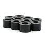 Design61 Lot de 10 entretoises rondes en polyéthylène haute densité 22 mm x Ø 15/8,2 mm M8