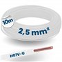 5 mm² blanc I Fil simple en PVC ignifuge 2
