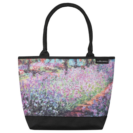 VON LILIENFELD Cabas Besace Claude Monet : Le jardin Sac Bandoulière Spacieux Sacs Portés Èpaule Cabas Décontractés