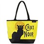 VON LILIENFELD Cabas Besace Chat Noir Art Sac Bandoulière Spacieux Sacs Portés Èpaule Cabas Décontractés