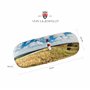 VON LILIENFELD Sylt Phare Étui Lunettes Boîte Robuste Cadeau Étui Lunettes de Soleil Chiffon de Nettoyage