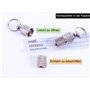 Aribari 2 x pendentifs Porte-adresse pour Petits Chiens et Chats – Tube d´identité - idéal pour Petits Chiens et pour Chats - Co