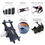 scozzi Support Téléphone Velo Moto Silicone Guidon VTT Smartphone Universel p.e. Compatible avec Samsung S24 S23 S22 S21 S20 A55