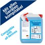 Bidon de 5 litres de nettoyant pour système de lait | Concentré pour machine à café automatique + bec verseur | Nettoyant pour m
