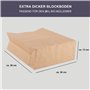 ZURAS® - 50 sacs poubelle en papier 20l Sacs poubelle bio pour la poubelle bio en papier résistant à l'humidité & à la déchirure