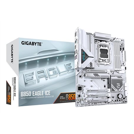 GIGABYTE B850 Eagle Ice Carte Mère – Processeurs AMD Ryzen série 9000