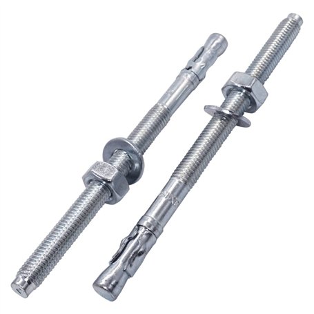 SKIR'CO Lot de 10 chevilles M12 x 140 mm