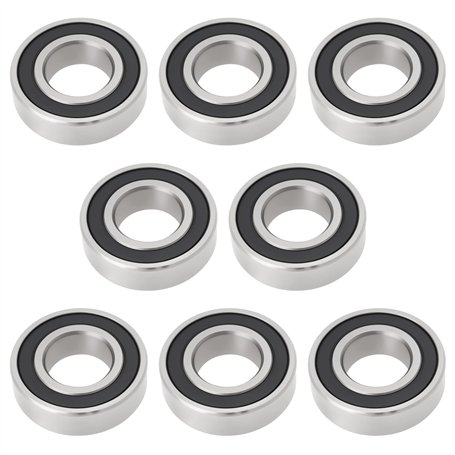 OTOTEC 8 Lot Roulements à Billes Doubles Scellés 6003-2RS 35 X 17 X 10 Mm Adaptés à Divers équipements Industriels Micro-moteurs