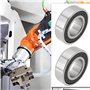 OTOTEC 8 Lot Roulements à Billes Doubles Scellés 6003-2RS 35 X 17 X 10 Mm Adaptés à Divers équipements Industriels Micro-moteurs