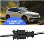 EMSea 2 Ensemble Câble de Prise Mâle et Femelle à 2 Broches Compatible avec VW Compatible avec Audi Automobile Prise de Harnais