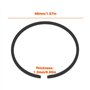 EMSea Lot de 4 Segments de Piston 40 Mm X 1,2 Mm Compatible avec Stihl MS201 021 023 025 FR450 FS400 Et Plus.