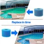 Wanjorlay 16 PièCe SéRie pour Pure Spa Cartouche Filtrante RéUtilisable en Mousse Lavable pour Bain à Remous, Type S1