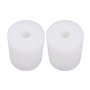 eMagTech Lot de 2 roulements à rouleaux en plastique sans roulement à billes - 40 x 50 mm - Ouverture de 10 mm - Applicable aux