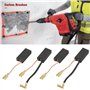 eMagTech 2x Paires de Balais de Charbon Multifonctions pour Perceuse avec Arrêt Automatique Compatible avec Hilti TE 74 TE 75 TE