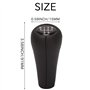 Borimend Pommeau de Levier de Vitesse Manuelle à 5 Vitesses pour E28 E30 E32 E34 E36 E38 E39 E46 X1 X3 X5 Z1 Z3 Z4